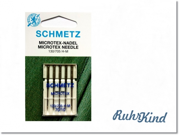 Schmetz - 5x Microtex Nadel - 70/10