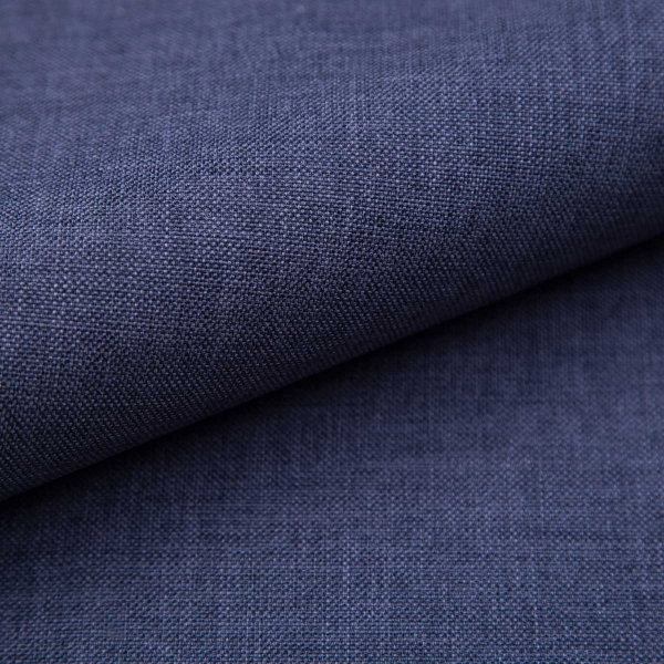 0,5m Canvas Marine (Nr. 020) / uni melierter Outdoorstoff mit Imprägnierung