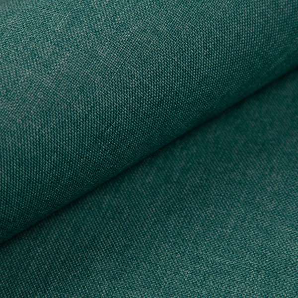 0,5m Canvas Petrol (Nr. 030) / uni melierter Outdoorstoff mit Imprägnierung