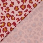 Preview: 0,5m Musselin Animalprint Leo Altrosa