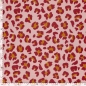 Preview: 0,5m Musselin Animalprint Leo Altrosa