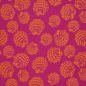 Preview: 0,5m Musselin Muscheln Pink Orange