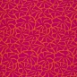 Preview: 0,5m Musselin Abstrakt Pink Orange