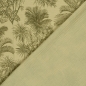 Preview: 0,5m Musselin Palmen Khaki