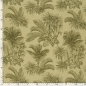 Preview: 0,5m Musselin Palmen Khaki