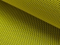 Preview: Zuschnitt 50cm Mesh 3D-Netz mit Geweberücken / Farbe Knallgelb