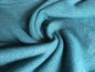 Preview: 0,5m Sweat in Petrol mit Baumwoll Lammfleece