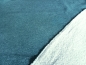 Preview: 0,5m Sweat in Petrol mit Baumwoll Lammfleece