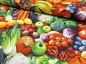 Preview: 0,5m Canvas Obst und Gemüse
