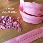 Preview: 5 Meter Endlosreißverschluss 3mm + 25 Zipper Altrosa