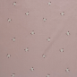 Preview: 0,5m Flanell Blüten Rosa