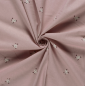 Preview: 0,5m Flanell Blüten Rosa