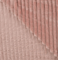Preview: 0,5m Kuschelfleece Rippstruktur Nude