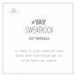 Preview: Schnittmuster rosarosa Yay Sweatrock