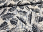 Preview: 0,5m Viskose Blätter Batik Jeans