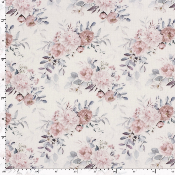 Preview: 0,5m Musselin Pfingstrosen