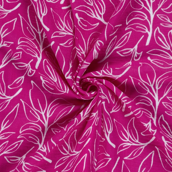 Preview: 0,5m Musselin Zweige Pink