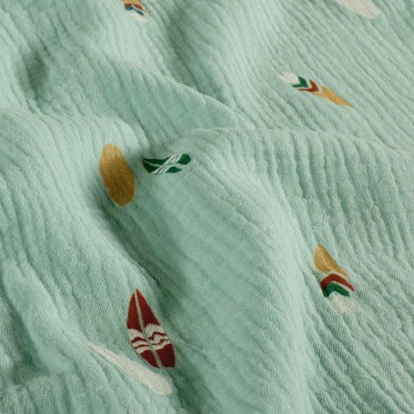 0,5m Musselin Surfer Beach