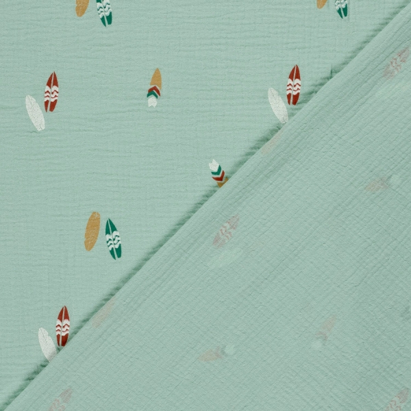 Preview: 0,5m Musselin Surfer Beach