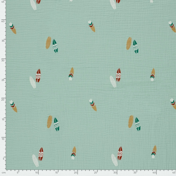 0,5m Musselin Surfer Beach