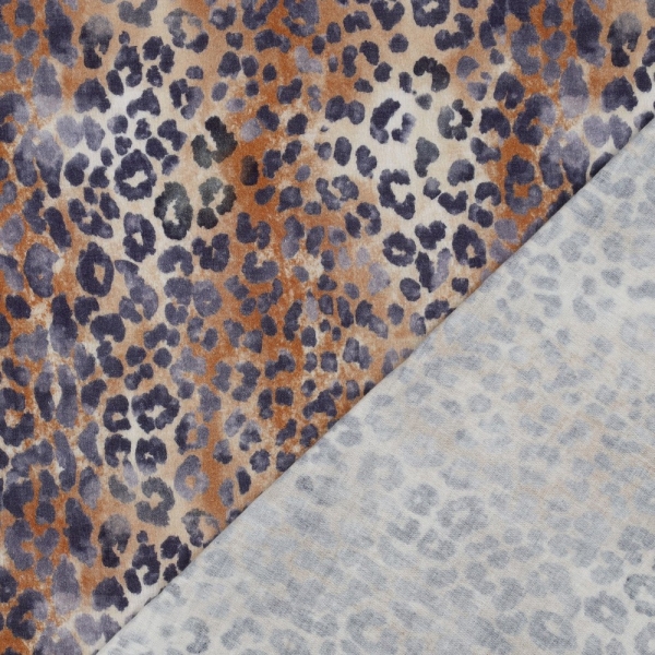 0,5m Musselin Animal Skin Sand