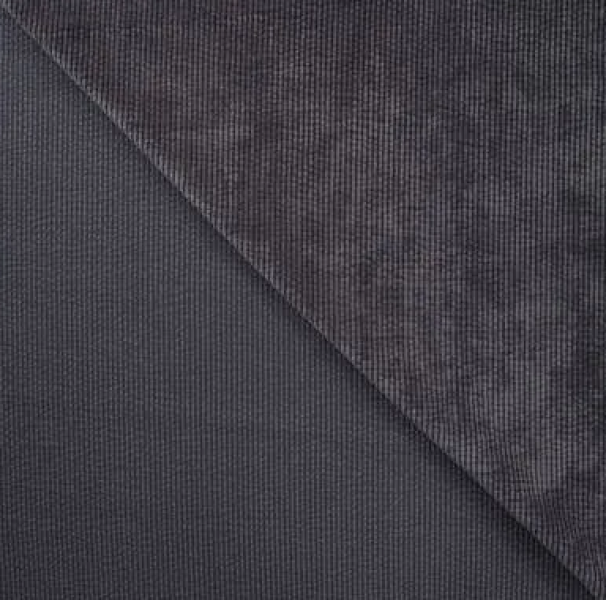 Preview: 0,5m Cord Anthrazit leicht elastisch