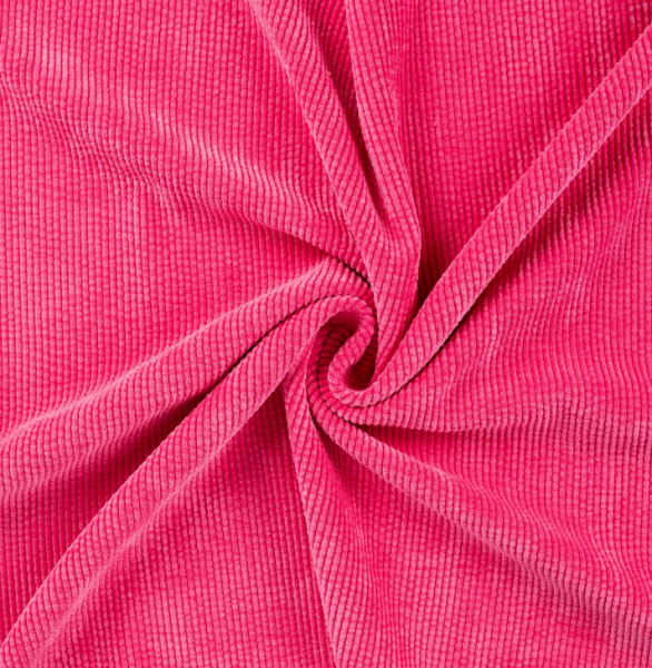 0,5m Cord Fuchsia leicht elastisch