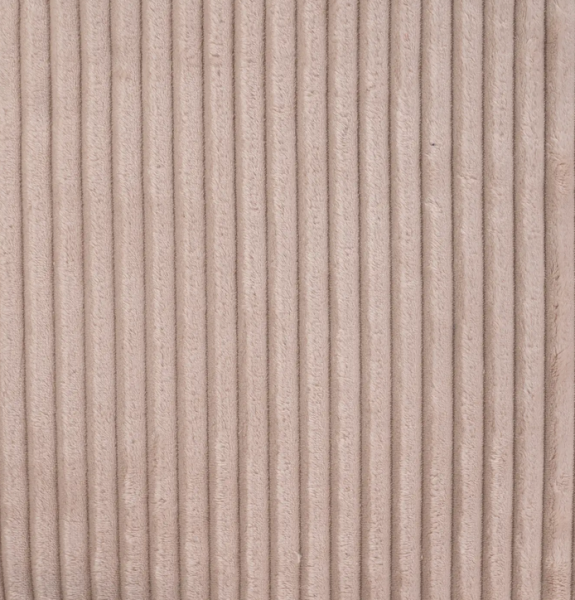 0,5m Kuschelfleece Rippstruktur Beach Sand