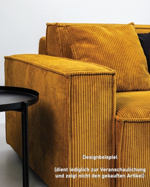 Preview: 0,5m Samt Cord / Breitcord Taupe