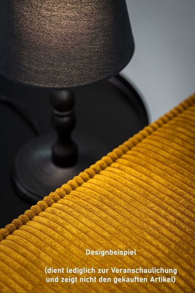 Preview: 0,5m Samt Cord / Breitcord Taupe