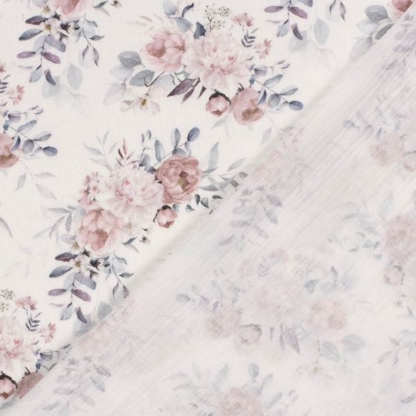 0,5m Musselin Pfingstrosen