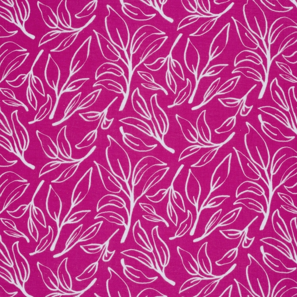 0,5m Musselin Zweige Pink