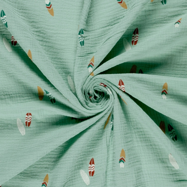 0,5m Musselin Surfer Beach