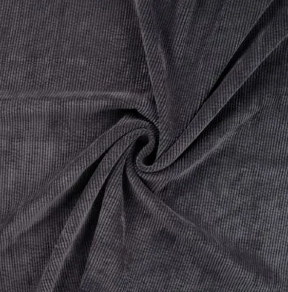 0,5m Cord Anthrazit leicht elastisch