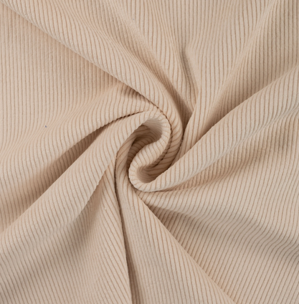 0,5m Cord Hell Beige leicht elastisch