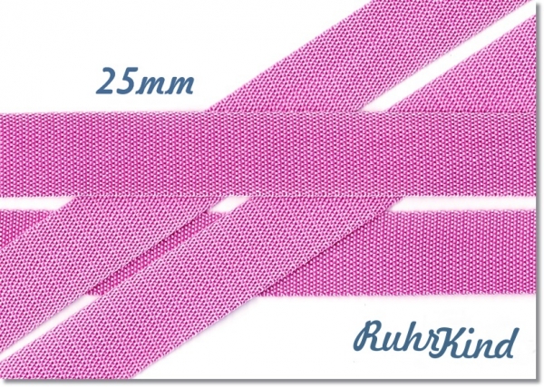 Gurtband Pink 25mm
