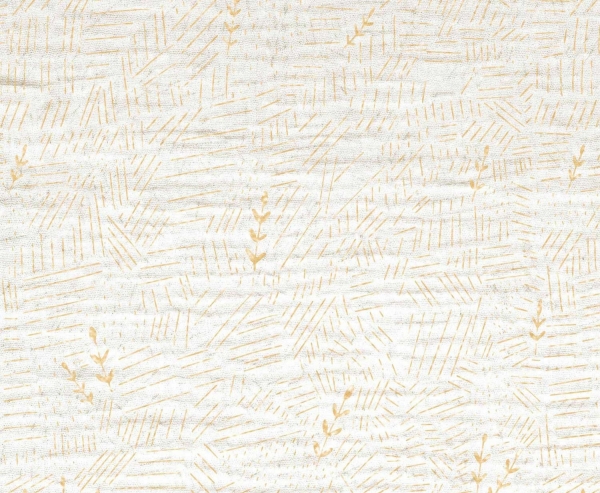 0,5m Musselin Gold Wheat Field