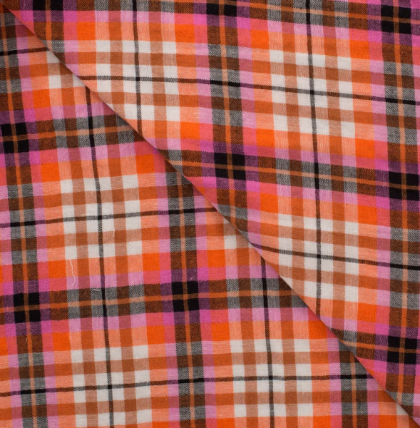 0,5m Musselin Karos Fuchsia