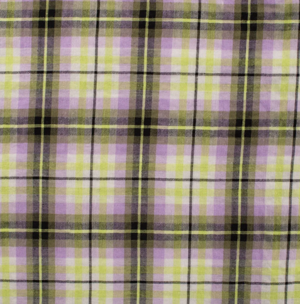 0,5m Musselin Karos Lila