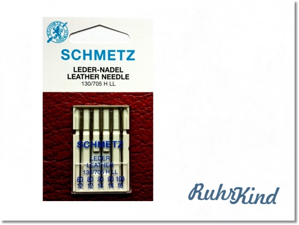 Schmetz - 5x Leder Nadel Mix 80-100